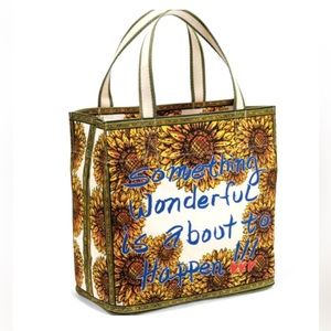 NWT Brighton Something Wonderful Sunflower Love Tote